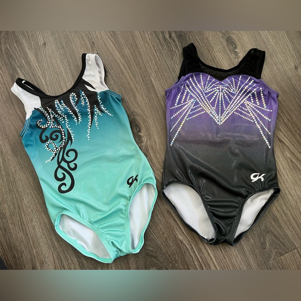Lot of 2 GK Leotards Size CS